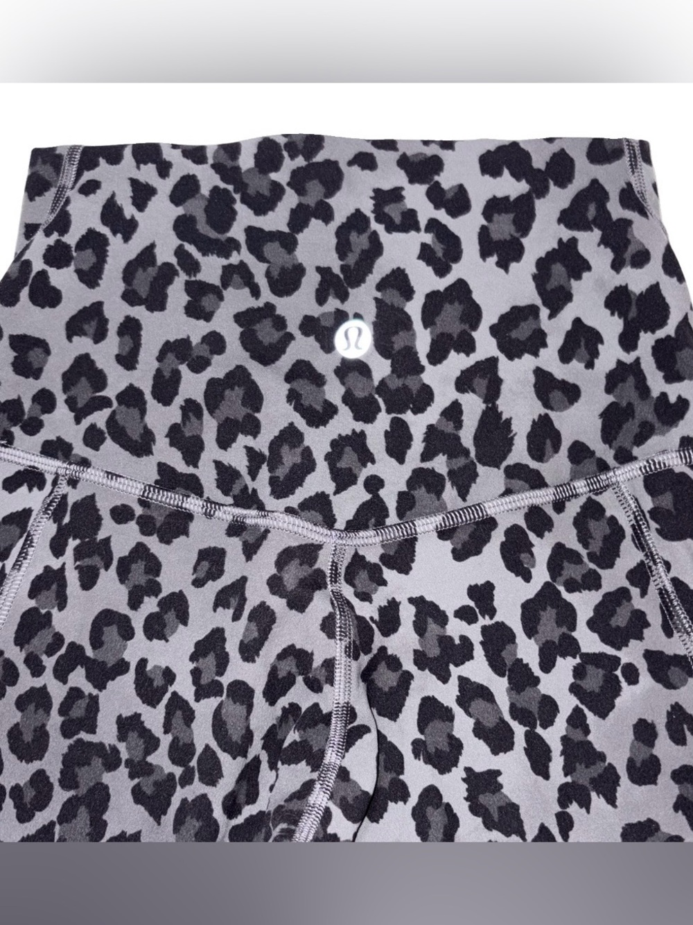 NWT•LULULEMON•SIZE 2•ALIGN HI RISE 28”L PANT*POCKETS•TRUE LEOPARD BLACK MULTI - Picture 10 of 16